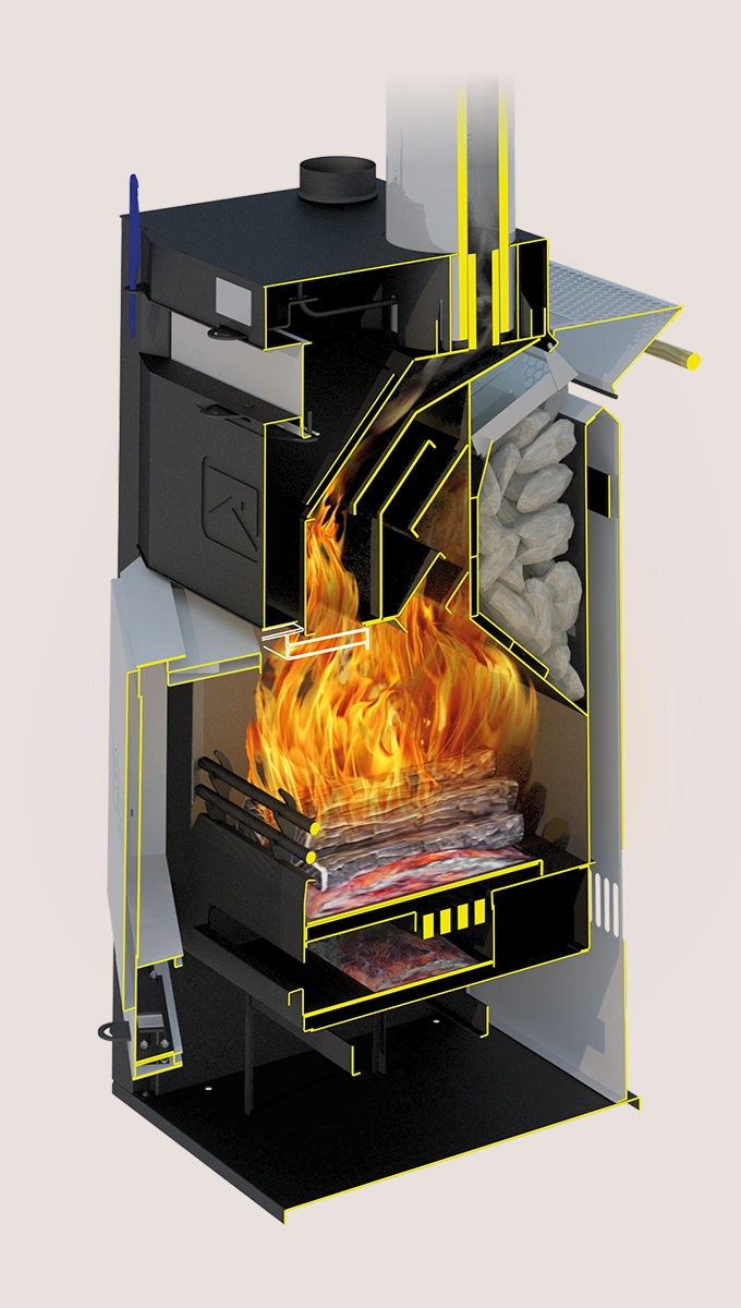 Печь для русской бани Сиеста-30 - Теплодар