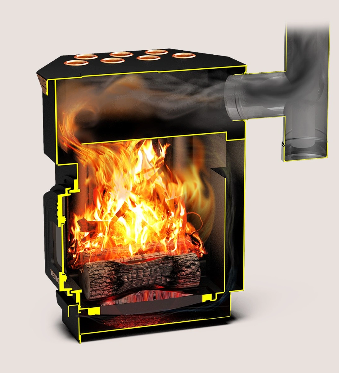 Отопительная печь ТОП-драйв-250 - Теплодар