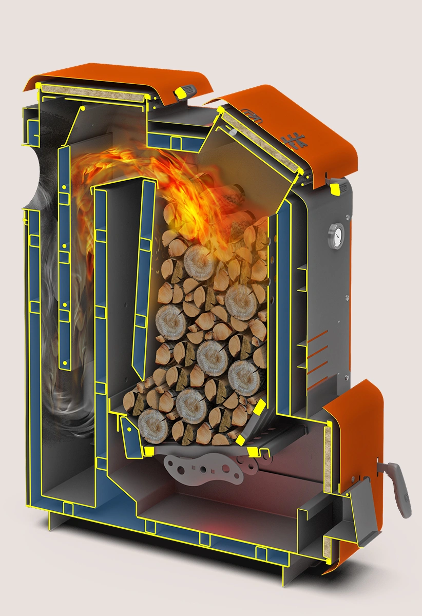 Котел для дачи Куппер МЕГА-20 - Теплодар